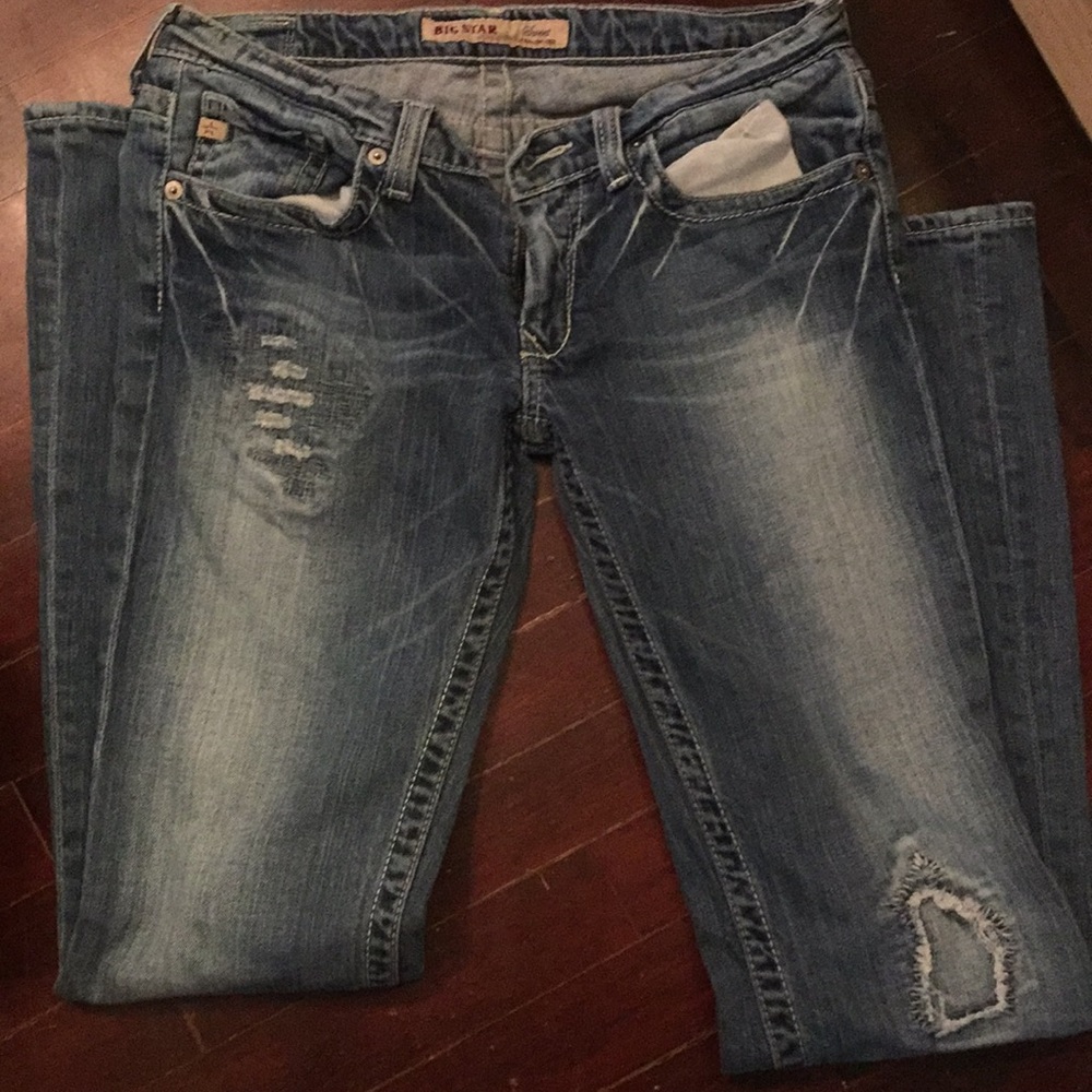 Big Star distressed jeans